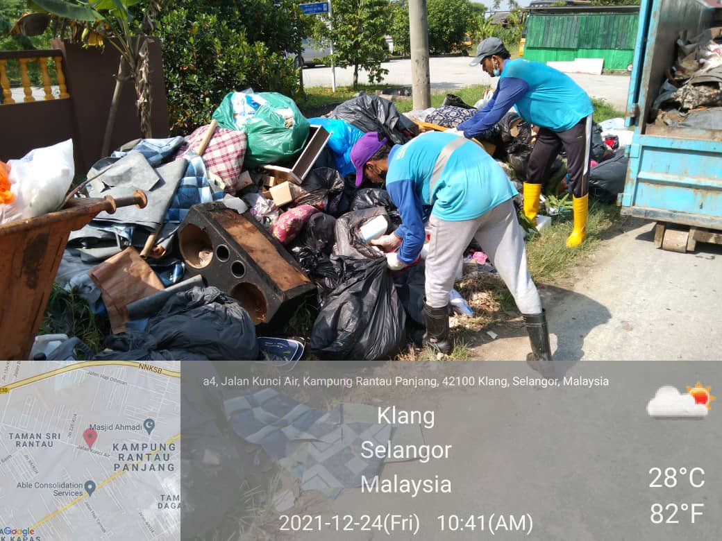 KDEBWM angkut 2,077 tan metrik sampah pascabanjir