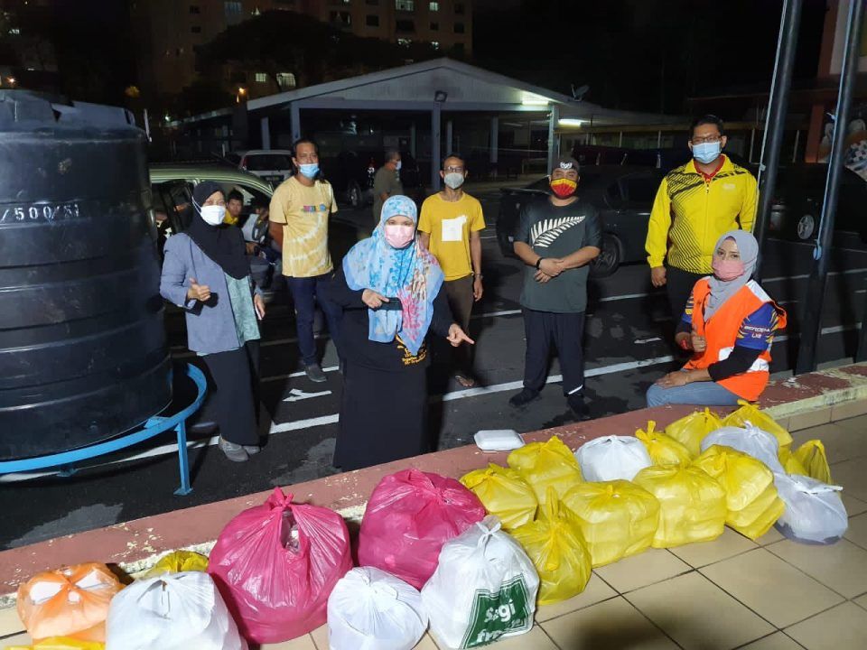 MBI distributes Covid-19 self-test kits, food packs for flood victims