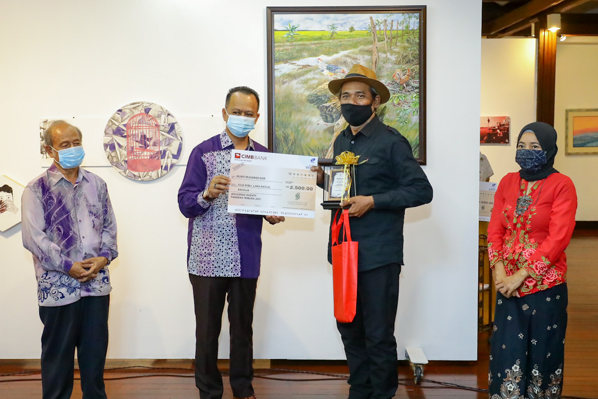 Lima karya dipamer di Galeri Shah Alam terima Anugerah Insentif