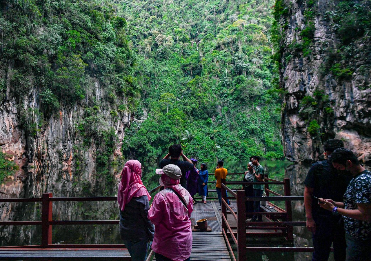 Tular lelaki terjun, Tasik Cermin ditutup mulai hari ini