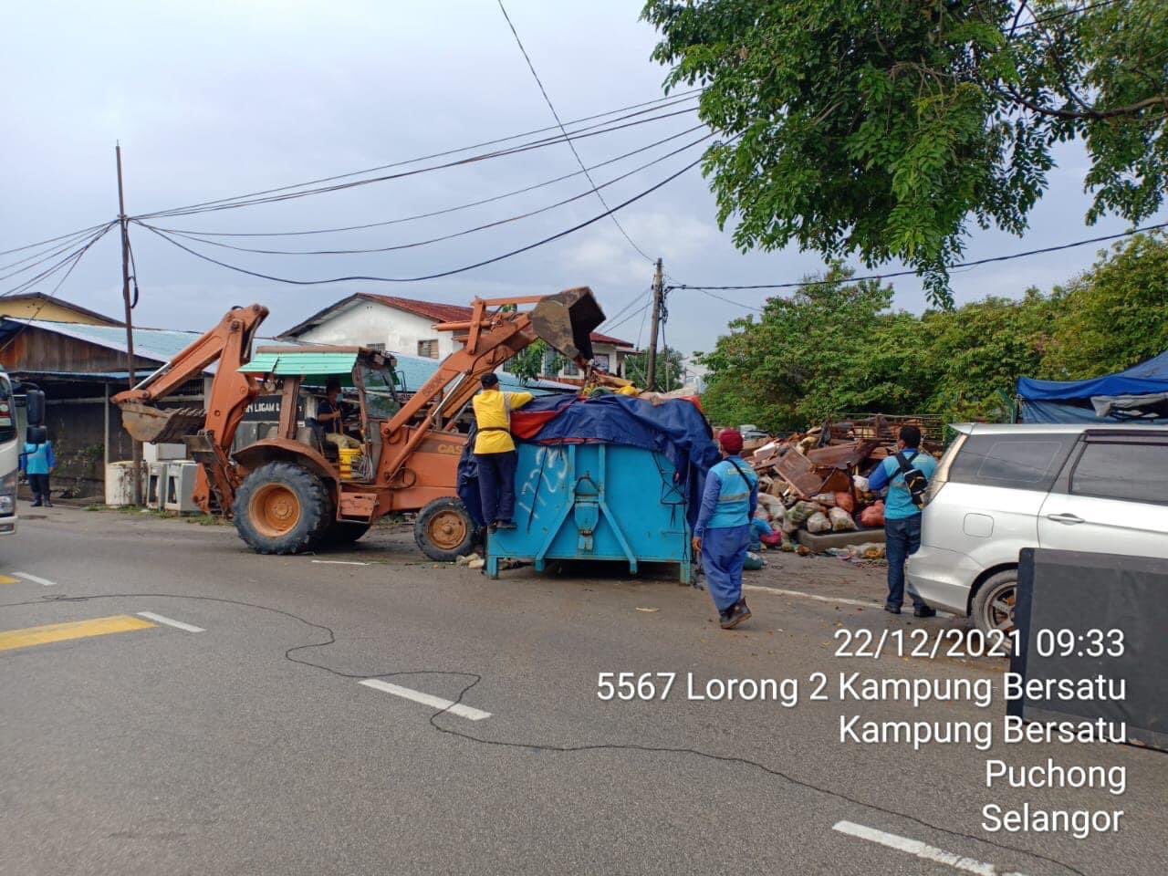 KDEBWM angkut 1,073 tan sampah dari kawasan terjejas banjir