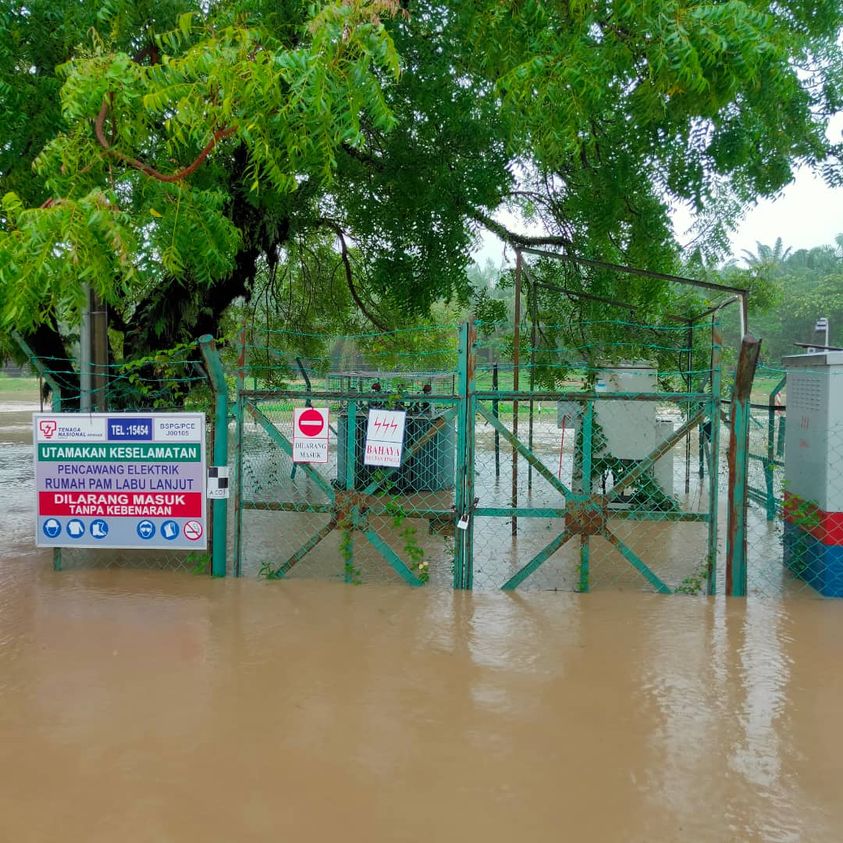831 kawasan di empat negeri terjejas banjir pulih bekalan elektrik