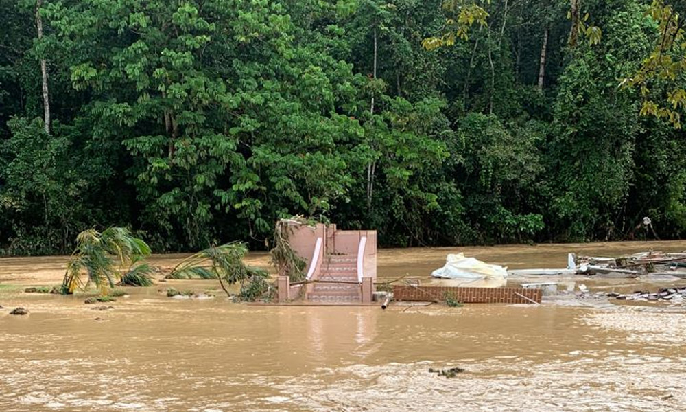 Air Sungai Langat naik paras bahaya, orang ramai diminta waspada