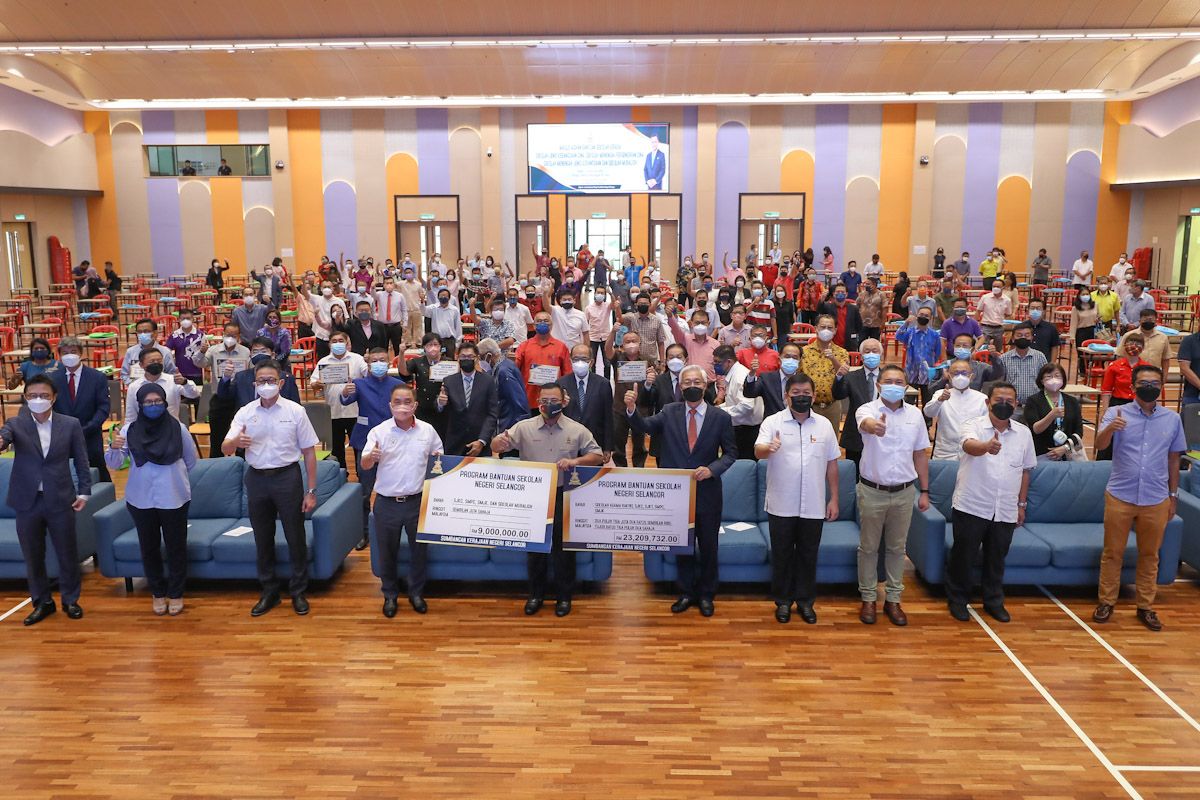 雪州政府发900万特别拨款 予135华小.独中.华中.教会学校