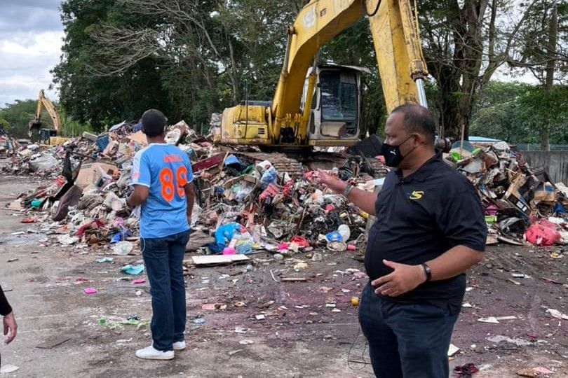 KEDBWM gerak operasi besar-besaran, tingkat kapasiti bersih sampah banjir di Sri Muda