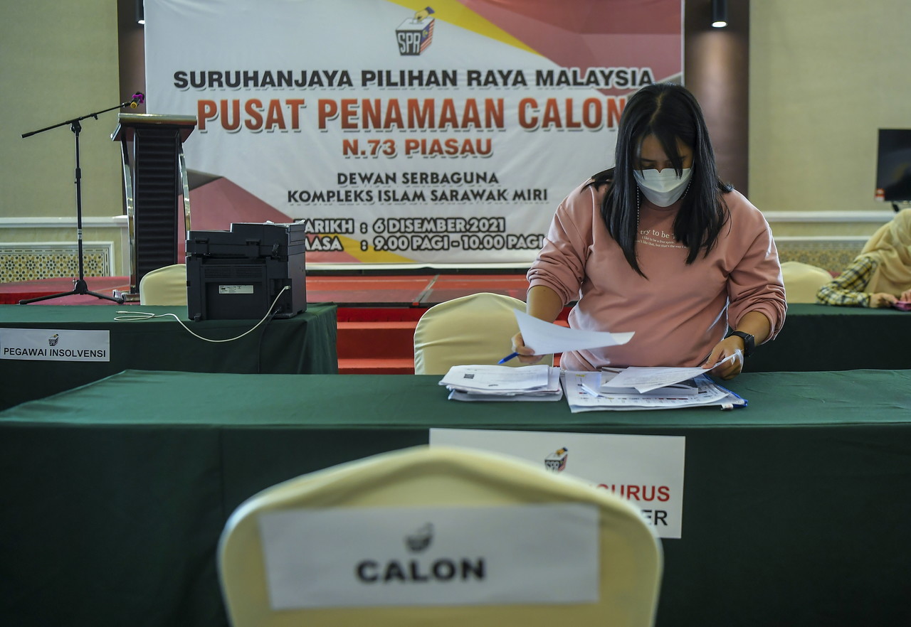 Penamaan calon PRN Sarawak bermula esok pagi