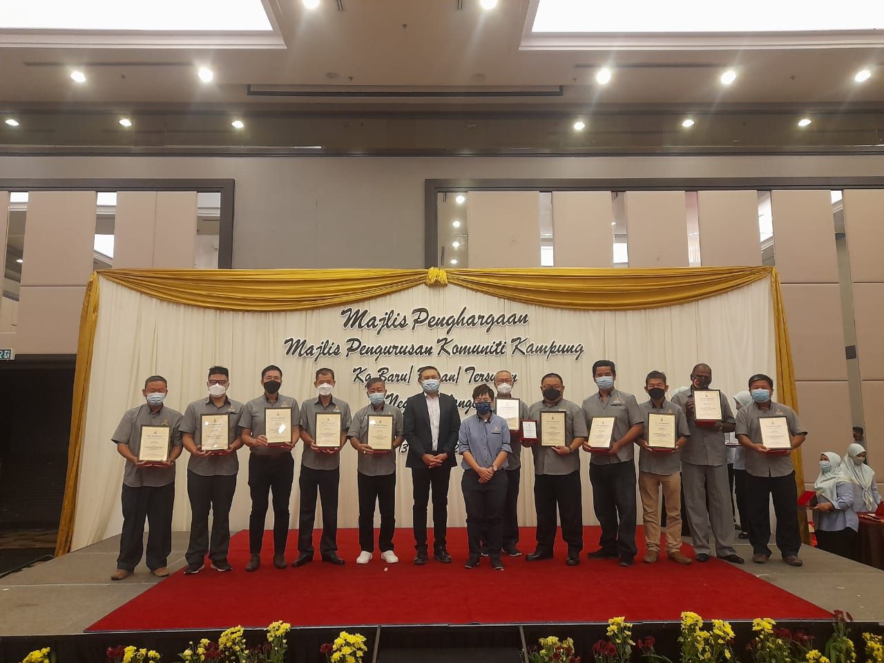 新村完成35设施提升.办13活动  黄思汉：拨款使用率达79%达标