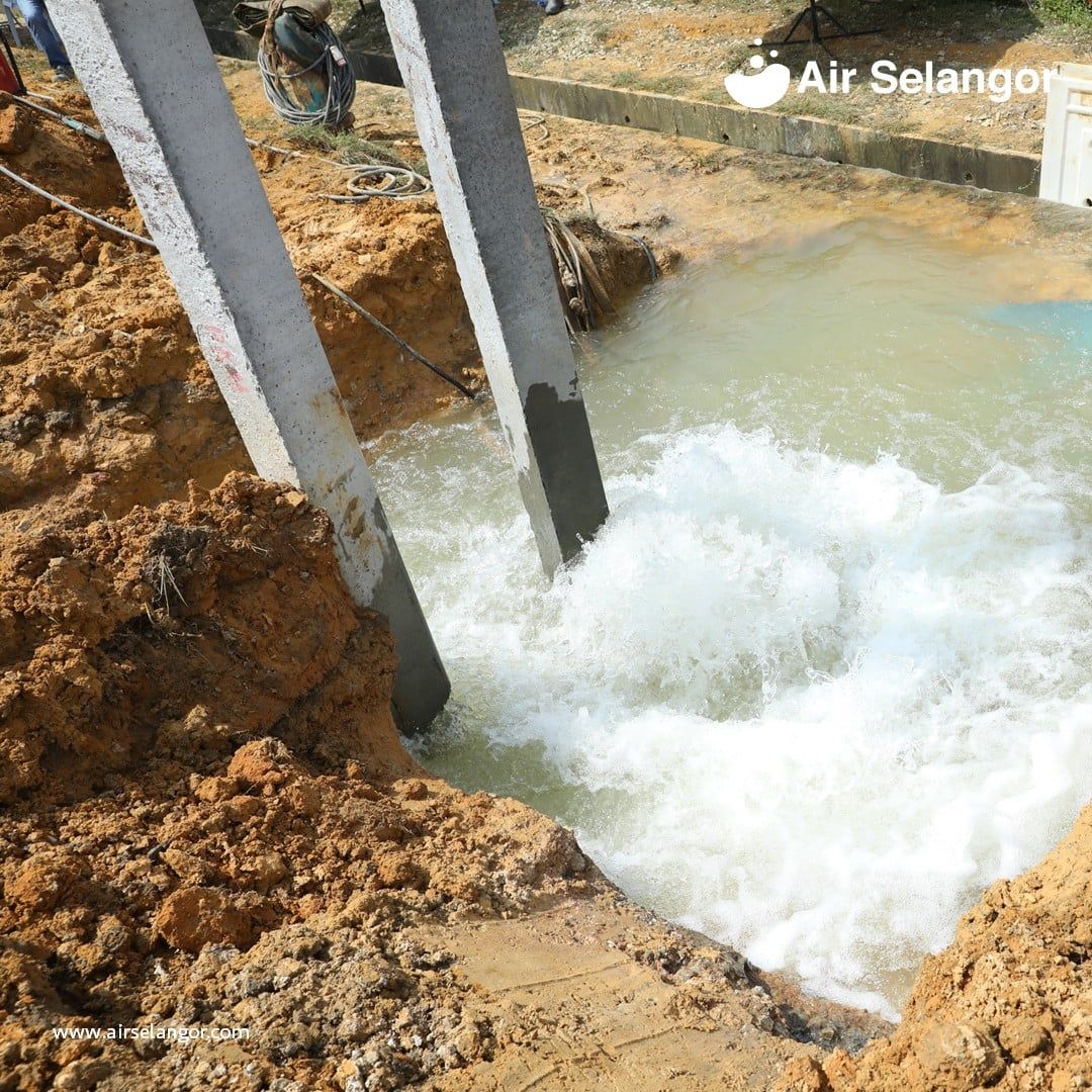 Section 15 burst pipe fully fixed, water to come back tomorrow — Air Selangor