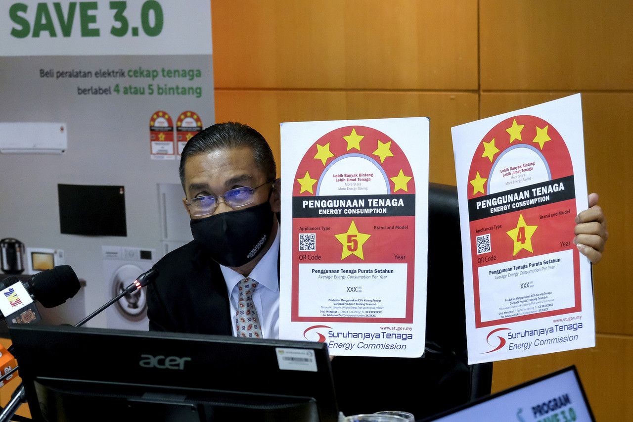 SAVE 3.0 offers up to RM400 rebate to buy energy-efficient electrical appliances