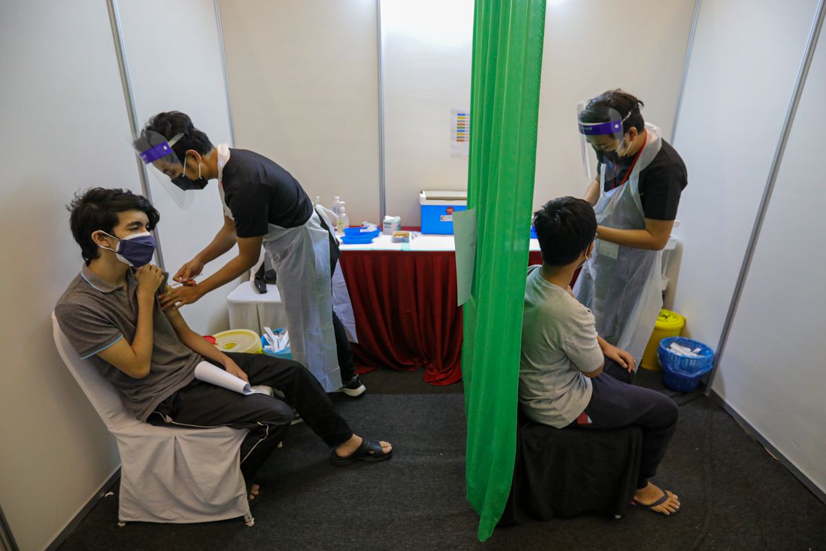 கோல குபு பாரு தொகுதியில் 1,008 பேர் ஊக்கத் தடுப்பூசி பெற்றனர்