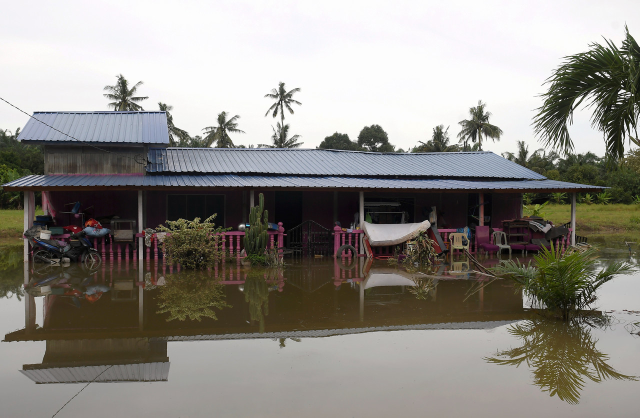 Paras sungai tahap bahaya, penduduk lima negeri termasuk Selangor perlu waspada