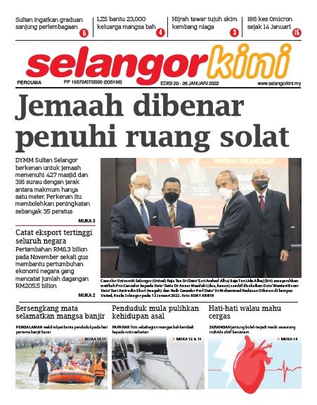 Selangorkini 20 - 26 Januari 2022