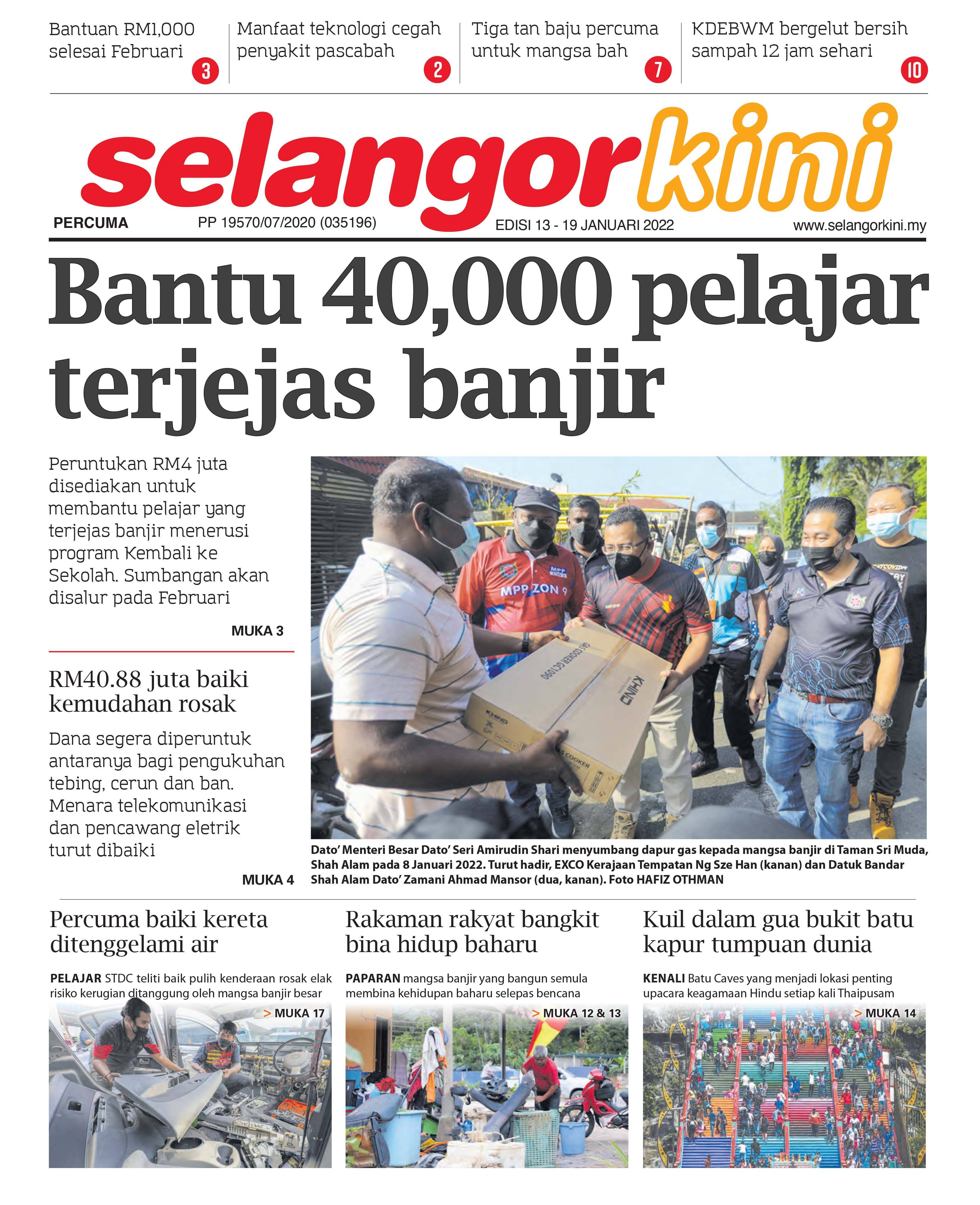 SelangorKini 13 - 19 Januari 2022