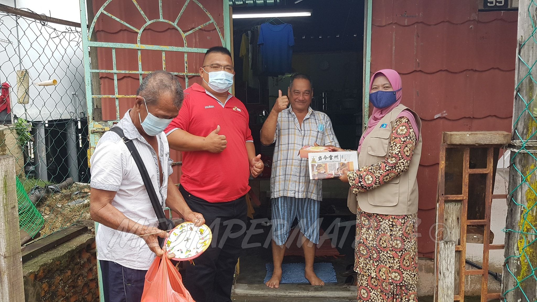 பெர்மாத்தாங் தொகுதியில் 595 பேர் வெள்ள உதவித் தொகையைப் பெற்றனர்