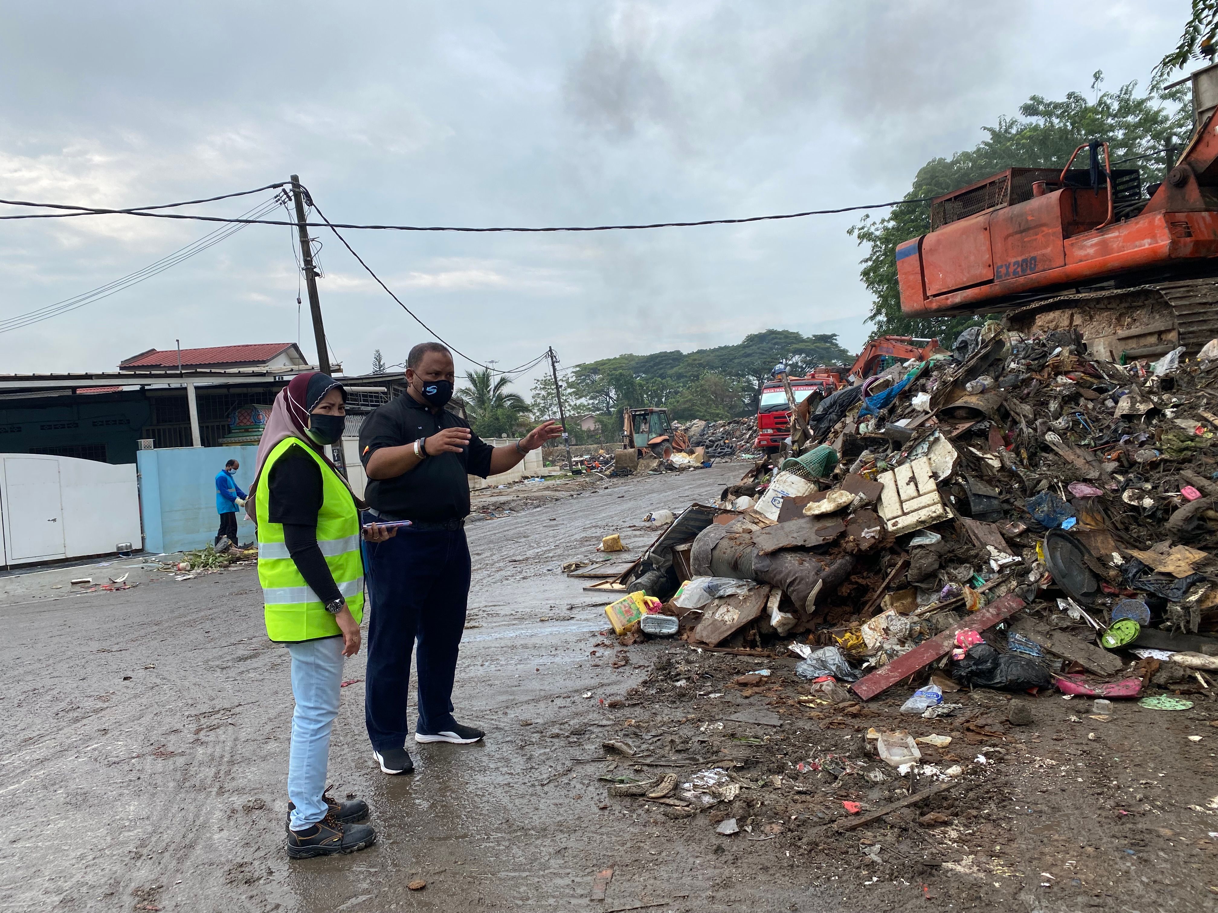 KDEBWM laksana pembersihan pascabanjir besar-besaran di Sri Muda Sabtu ini