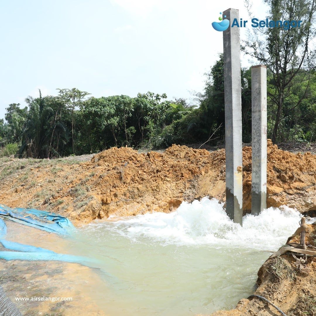 Paip pecah: Bekalan air 142 kawasan di Petaling, Klang pulih awal pagi esok