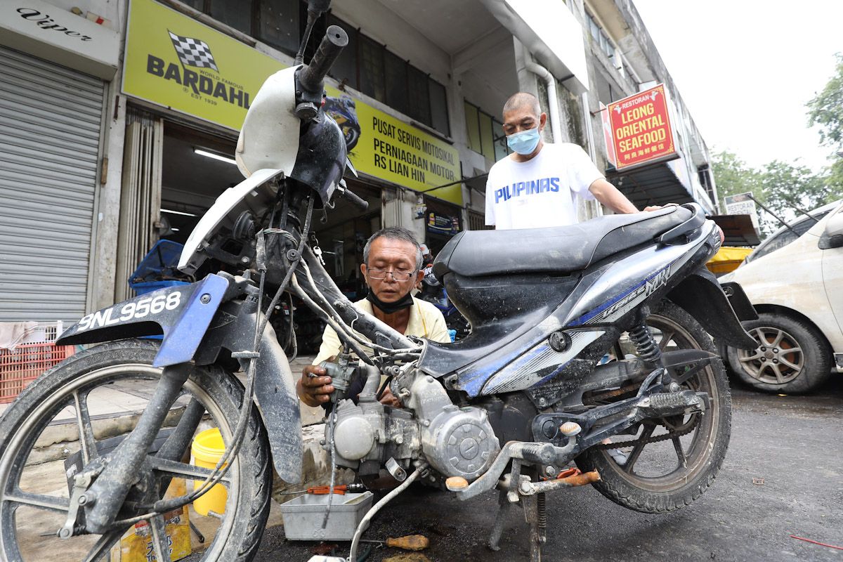 Pengusaha bengkel tak menang tangan baiki motor