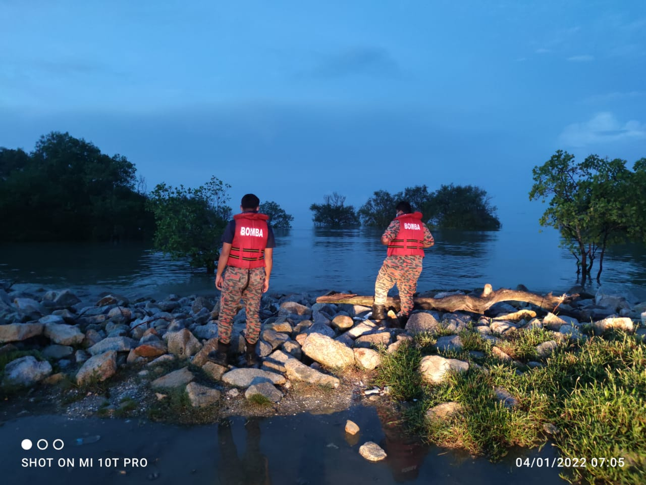 High-tide phenomenon under control, no residents’ house affected