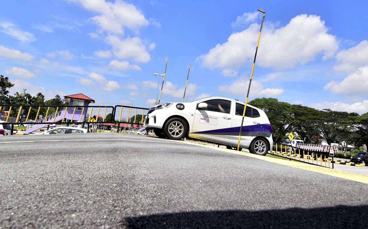 自动化考车系统  考生当场得知结果