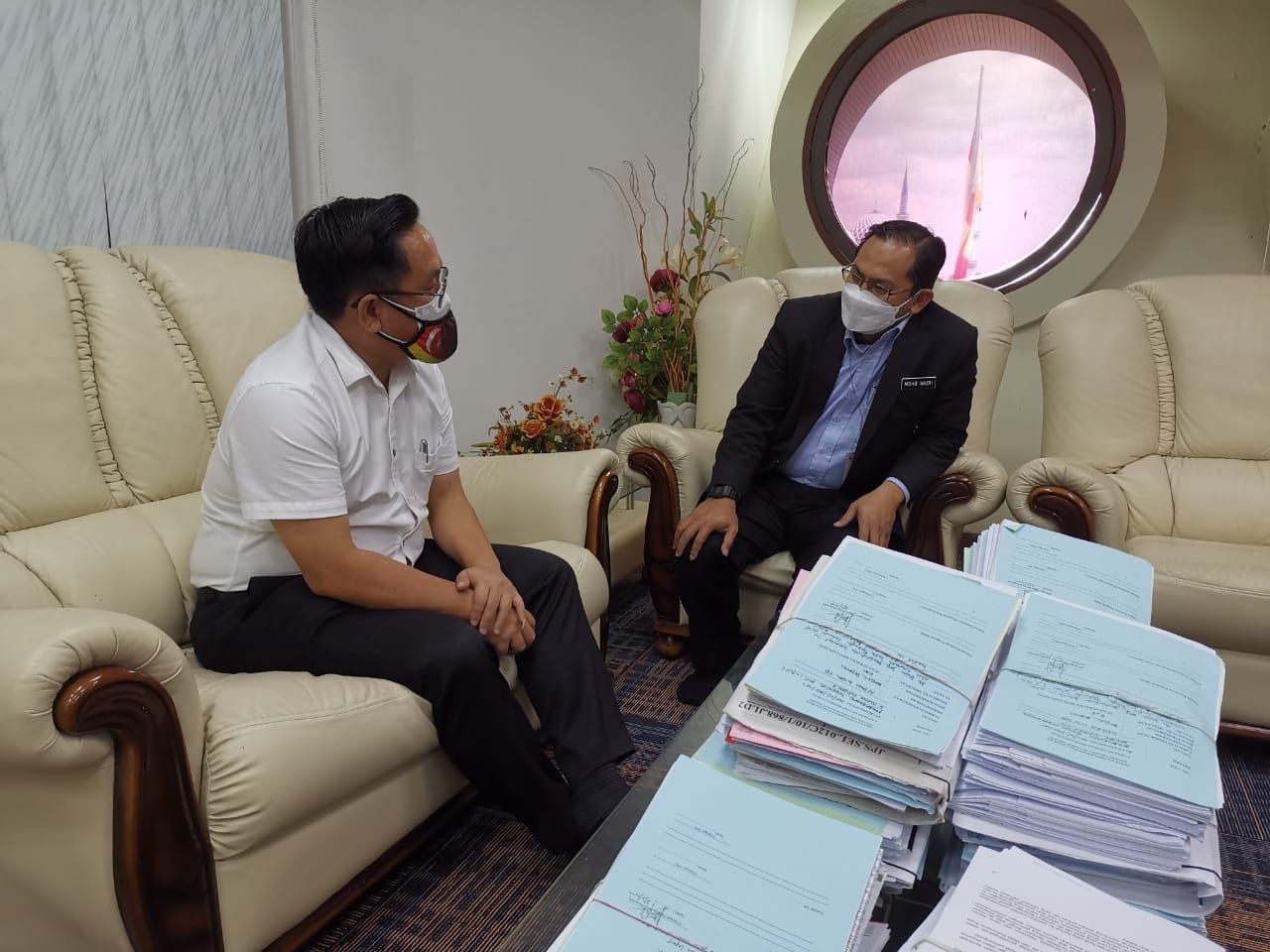 梁德志拜会水利灌溉局 商策改善班达马兰排水 未雨绸缪防水患