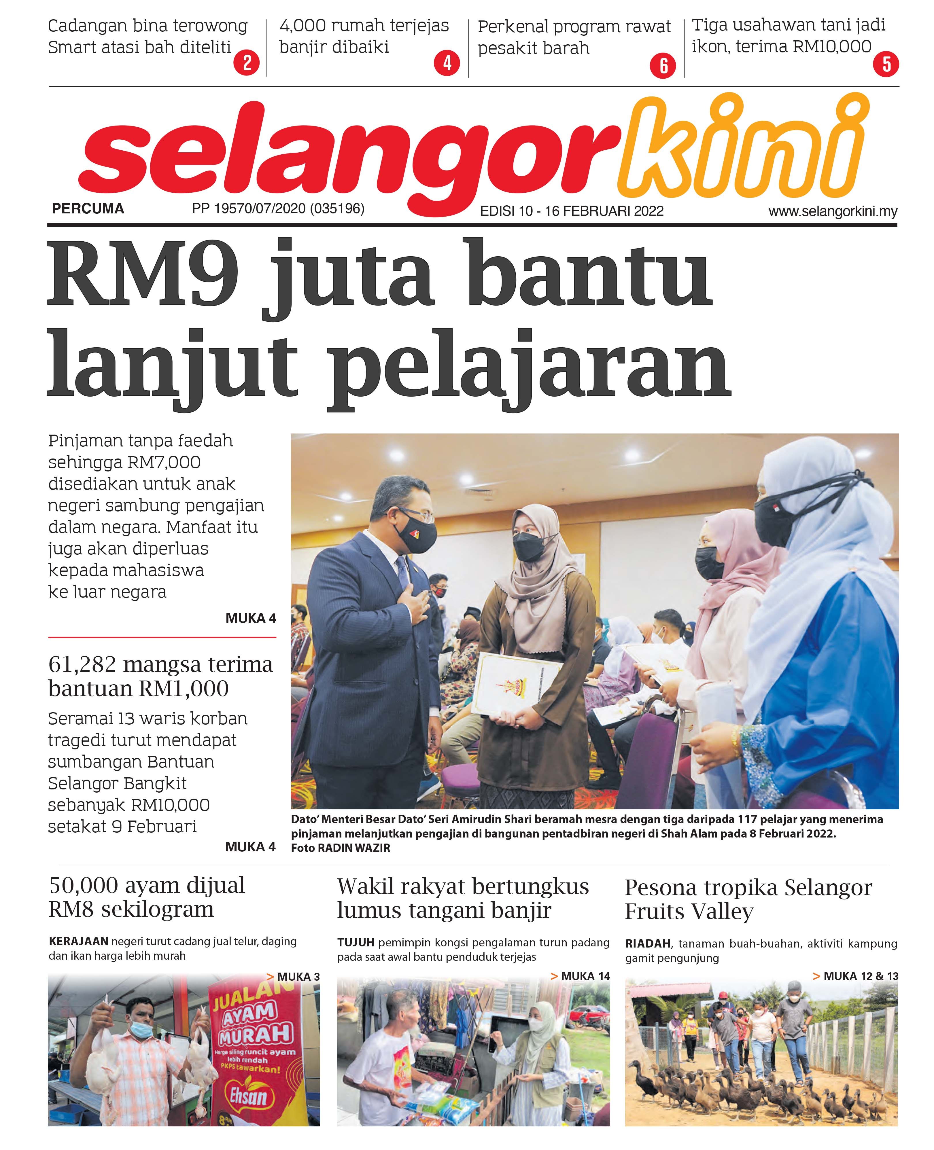SelangorKini 10 - 16 Februari 2022