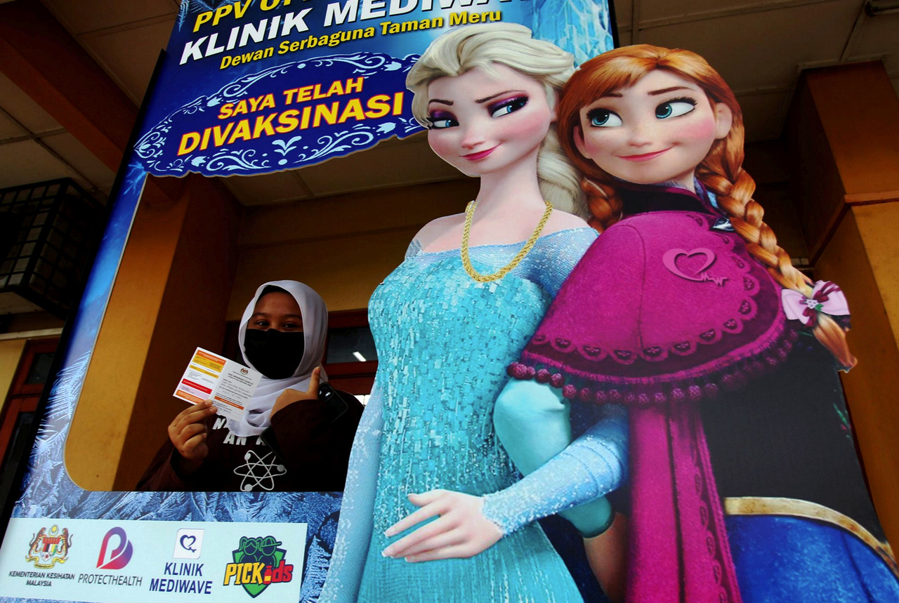 Almost 800,000 children in Malaysia fully vaccinated against Covid-19