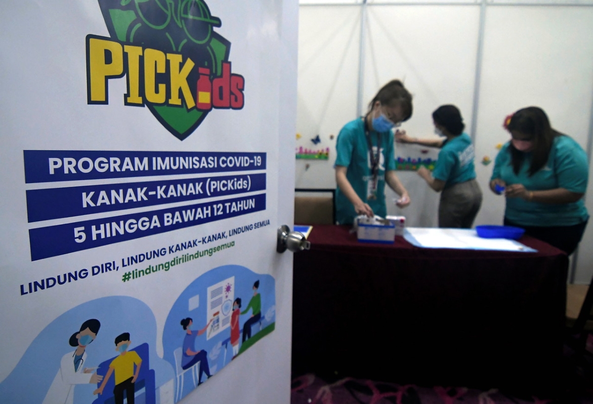 806,532 children in Malaysia fully vaccinated against Covid-19