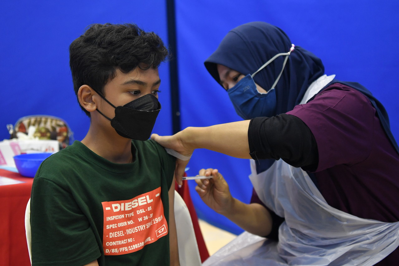 30.4 peratus kanak-kanak 5 hingga 11 tahun terima dos pertama vaksin