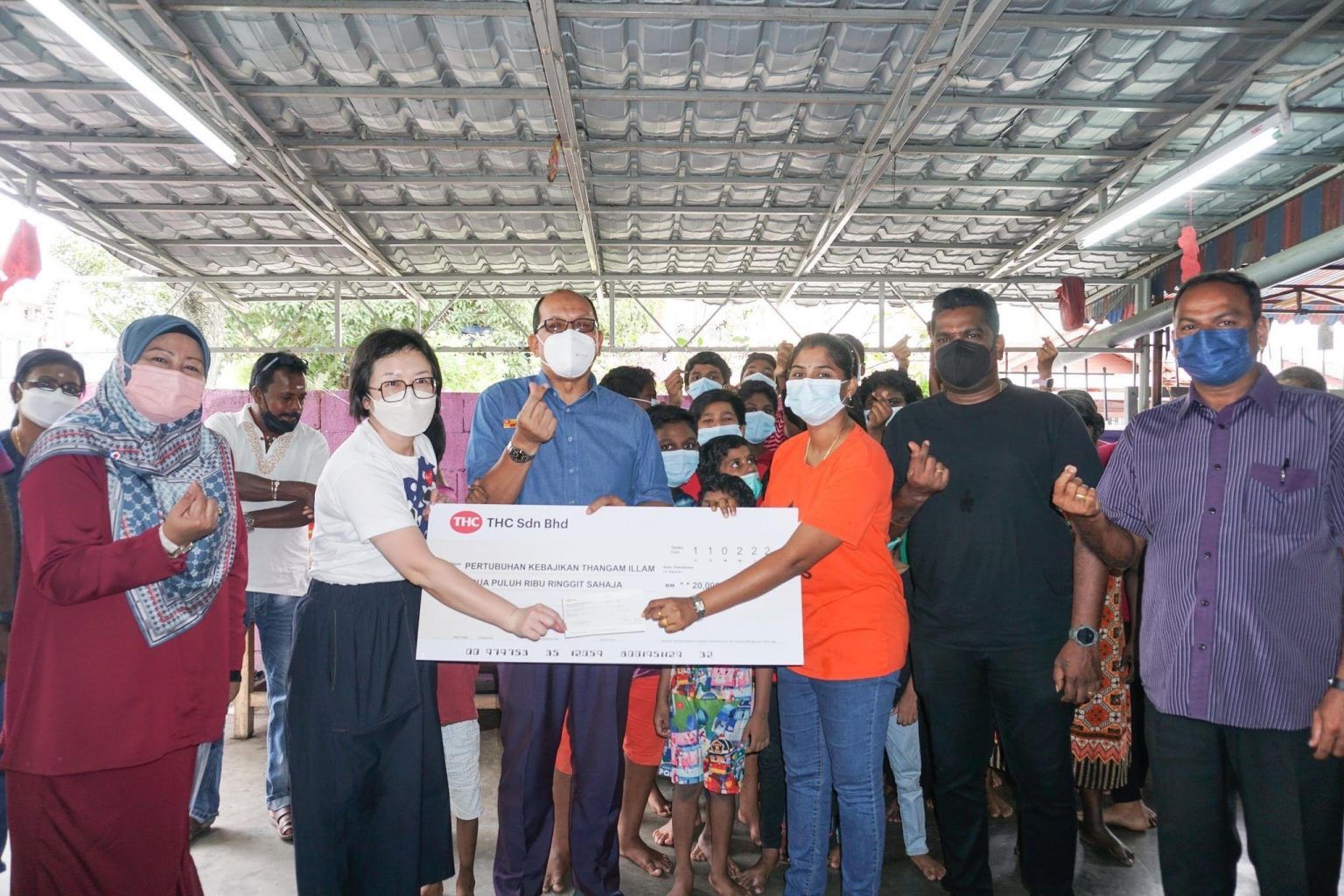 அம்பாங்கிலுள்ள சமூக நல இல்லங்களுக்கு வெ.70,000 நிதியுதவி