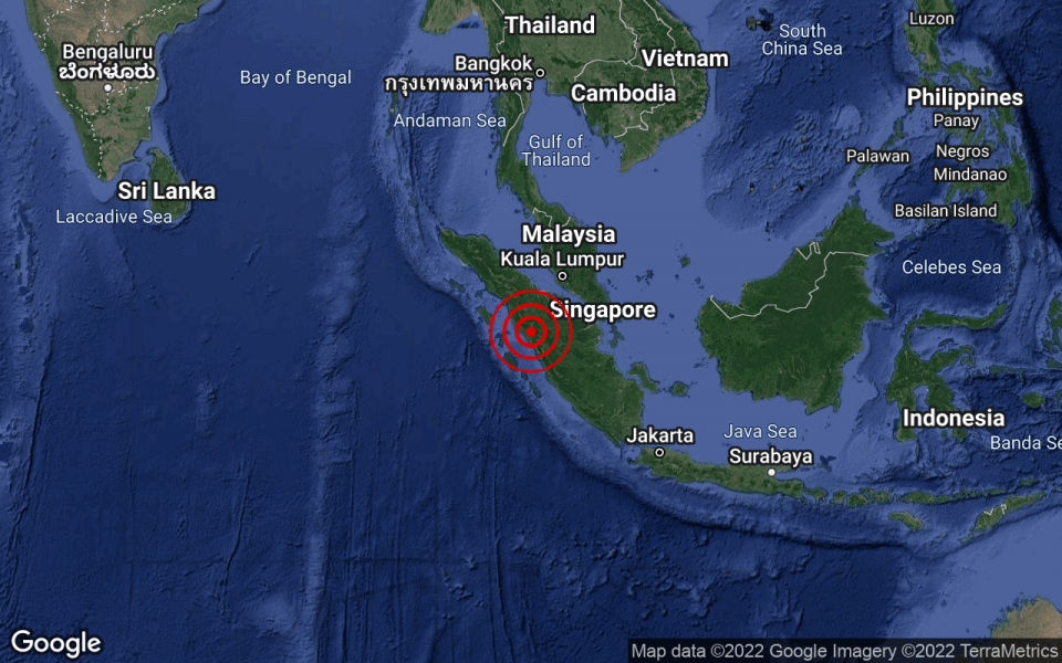 Strong earthquake hits Sumatra, tremors felt in several states including Selangor