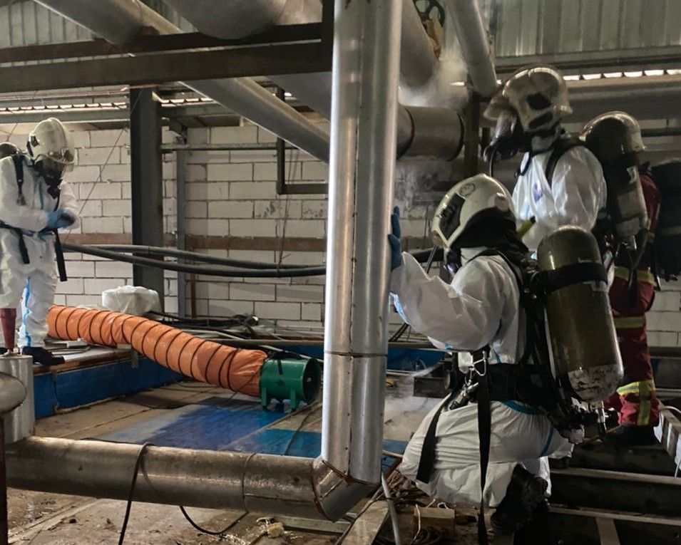 Gas ammonia bocor, lebih 450 pekerja kilang proses ayam alami detik cemas