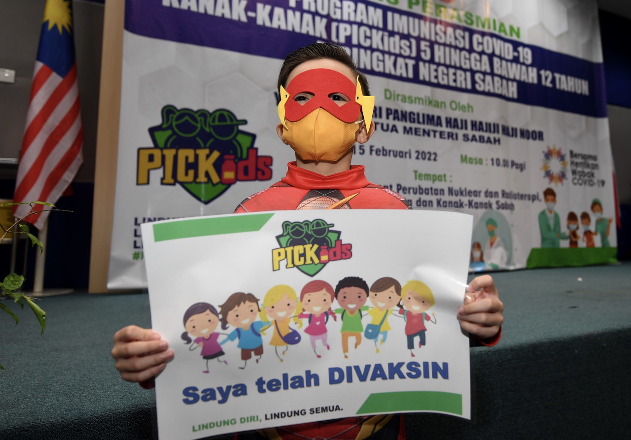 Covid-19: 27.5 pct of children in Malaysia fully vaccinated