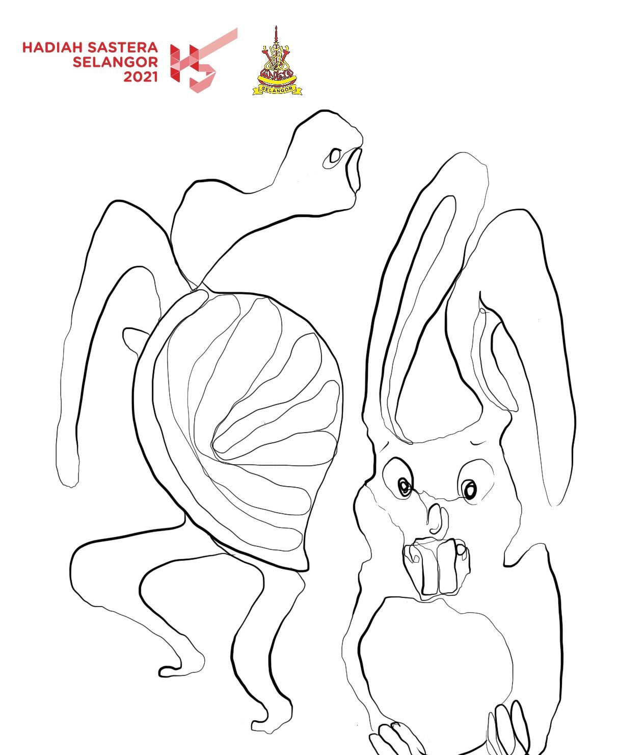 Pabila arnab mengajak kura-kura berlumba lagi