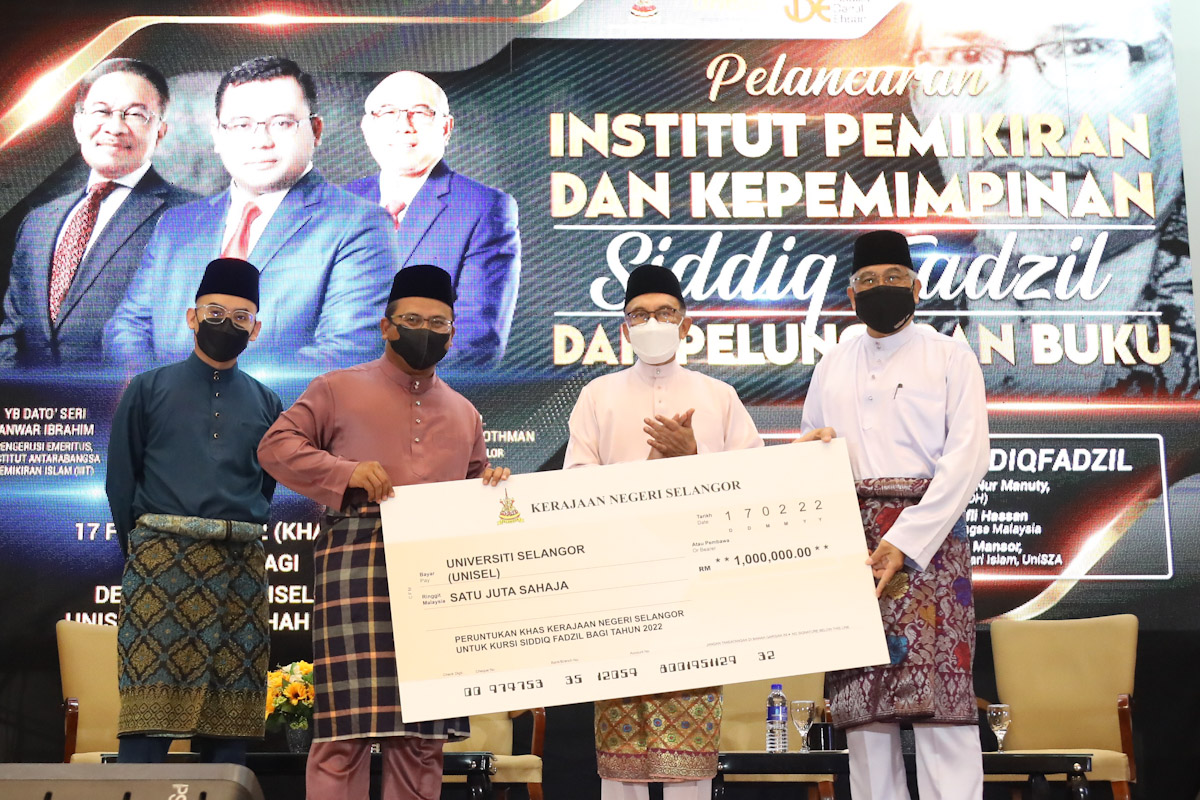 Selangor tambah RM4 juta lengkapkan penubuhan Kursi Siddiq Fadzil