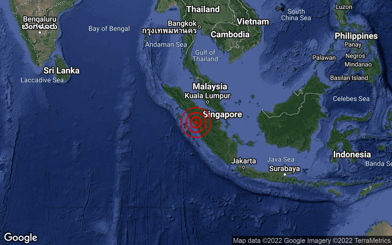 Gempa bumi landa Sumatera, gegaran dirasai beberapa negeri termasuk Selangor