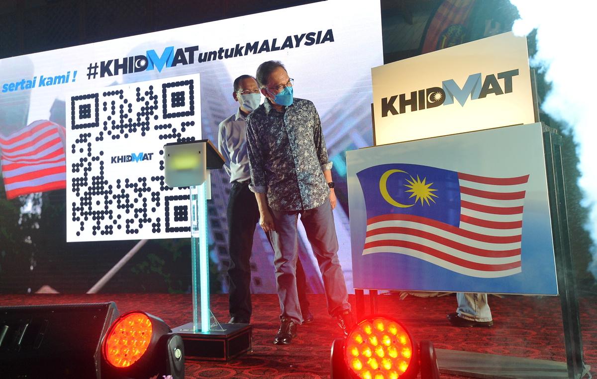 Anwar lancar Khidmat Untuk Malaysia, sinambungan Sukarelawan Selangor