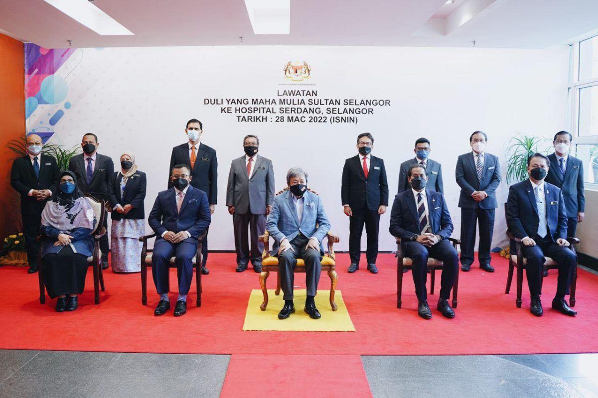 இருதய சிகிச்சை ஆய்வு மையத்திற்கு வருகை- சுல்தானுக்கு மந்திரி பெசார் நன்றி