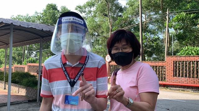 Pemuda autisme tidak ketinggalan tunai tanggungjawab mengundi di PRN Johor