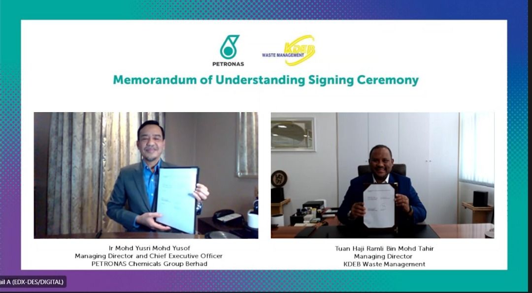 KDEBWM, Petronas Chemical jalin kerjasama bekal plastik, bina kemudahan asing sisa