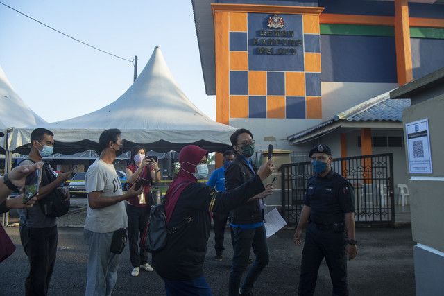 逾3.1万警力与无人机监督提名日 · 警方吁各方守法勿作出挑衅