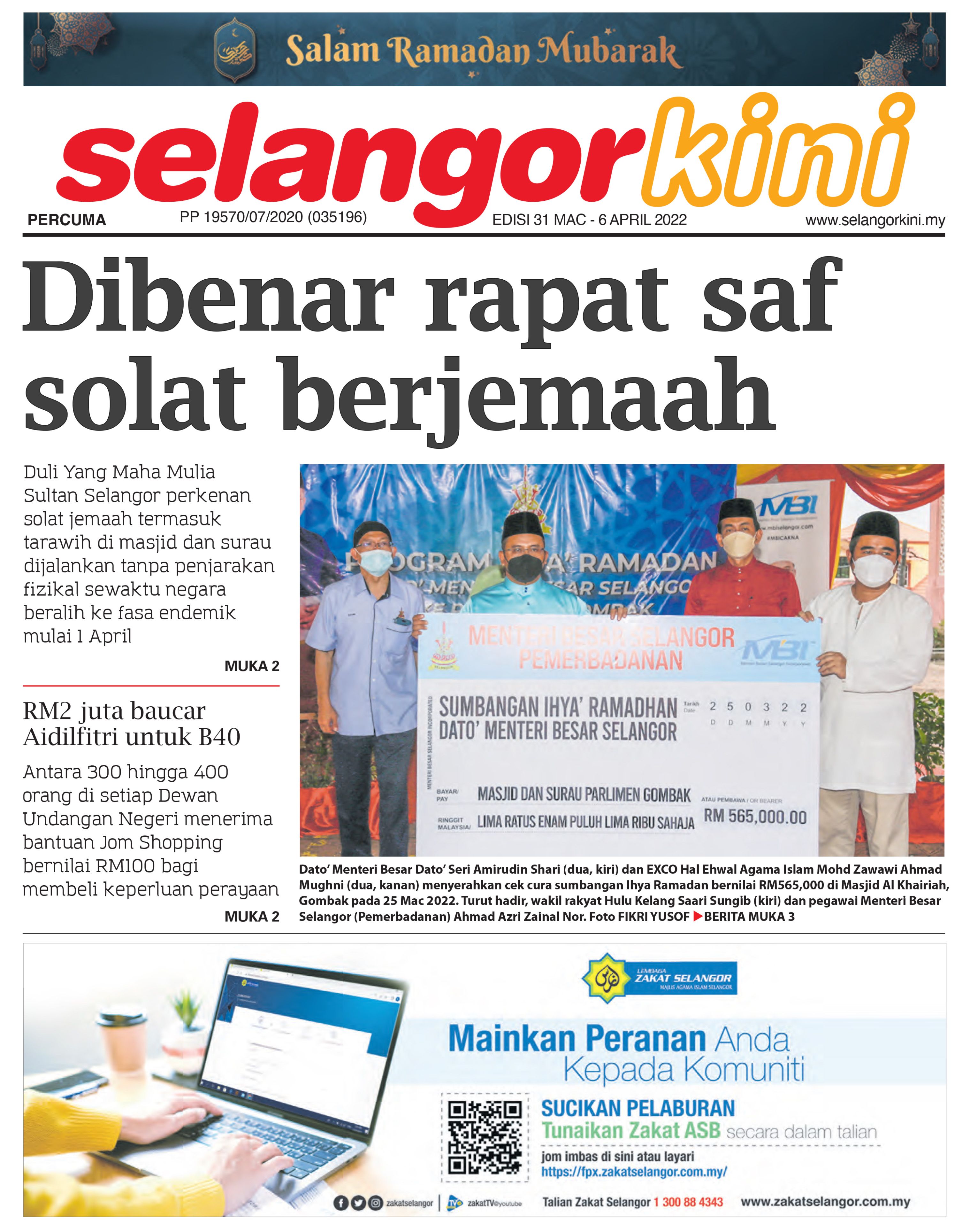 SelangorKini 31 Mac - 6 April 2022