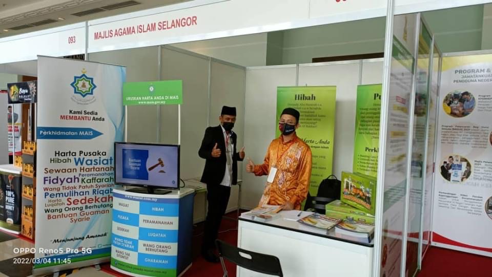 Mais buka kaunter maklumat urus harta, wasiat sempena persidangan halal