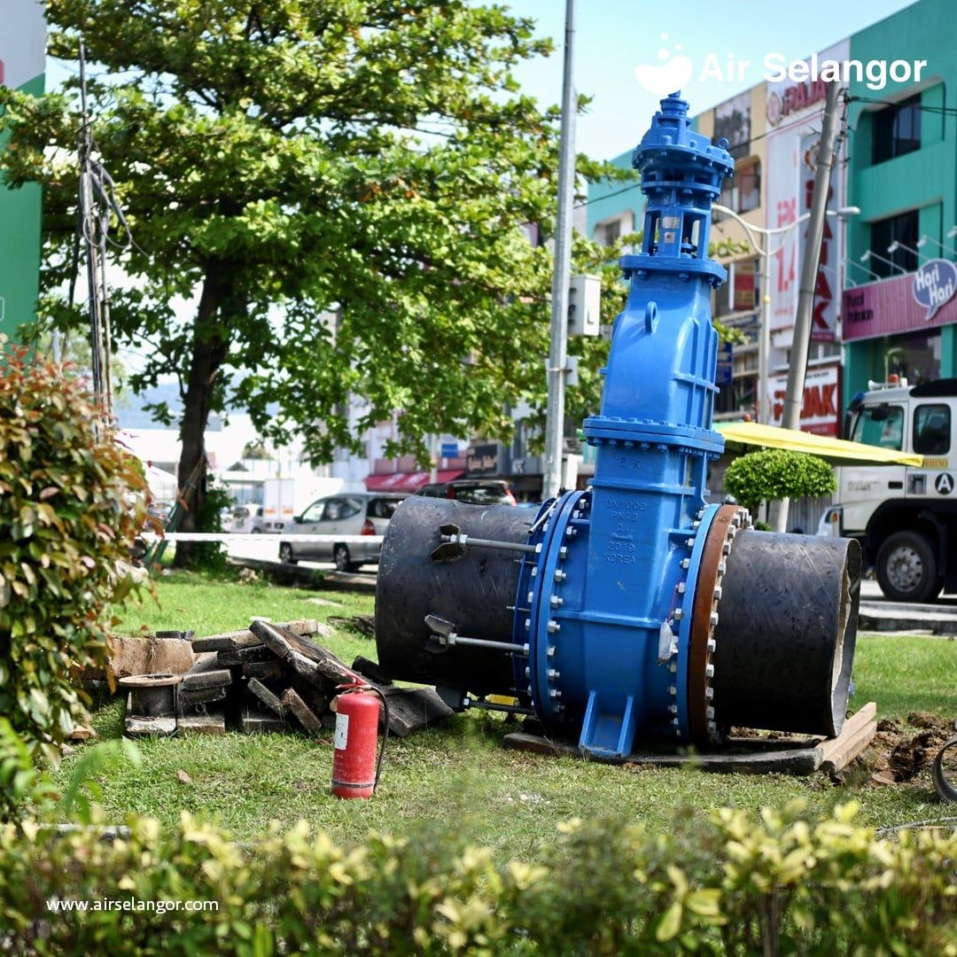 阀门抢修工程完成58% 隆市.鹅唛水供料明早恢复