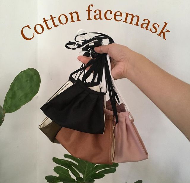 Guna kemahiran seni jahitan, reka sendiri pelitup muka fabrik