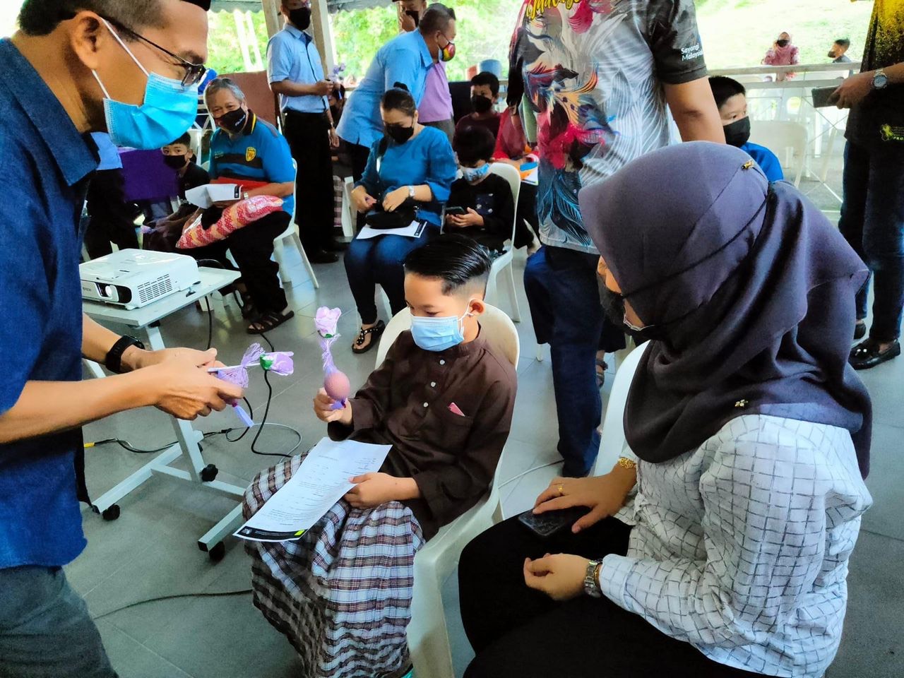Acara sunat beramai-ramai ceria kanak-kanak B40 di Hulu Selangor