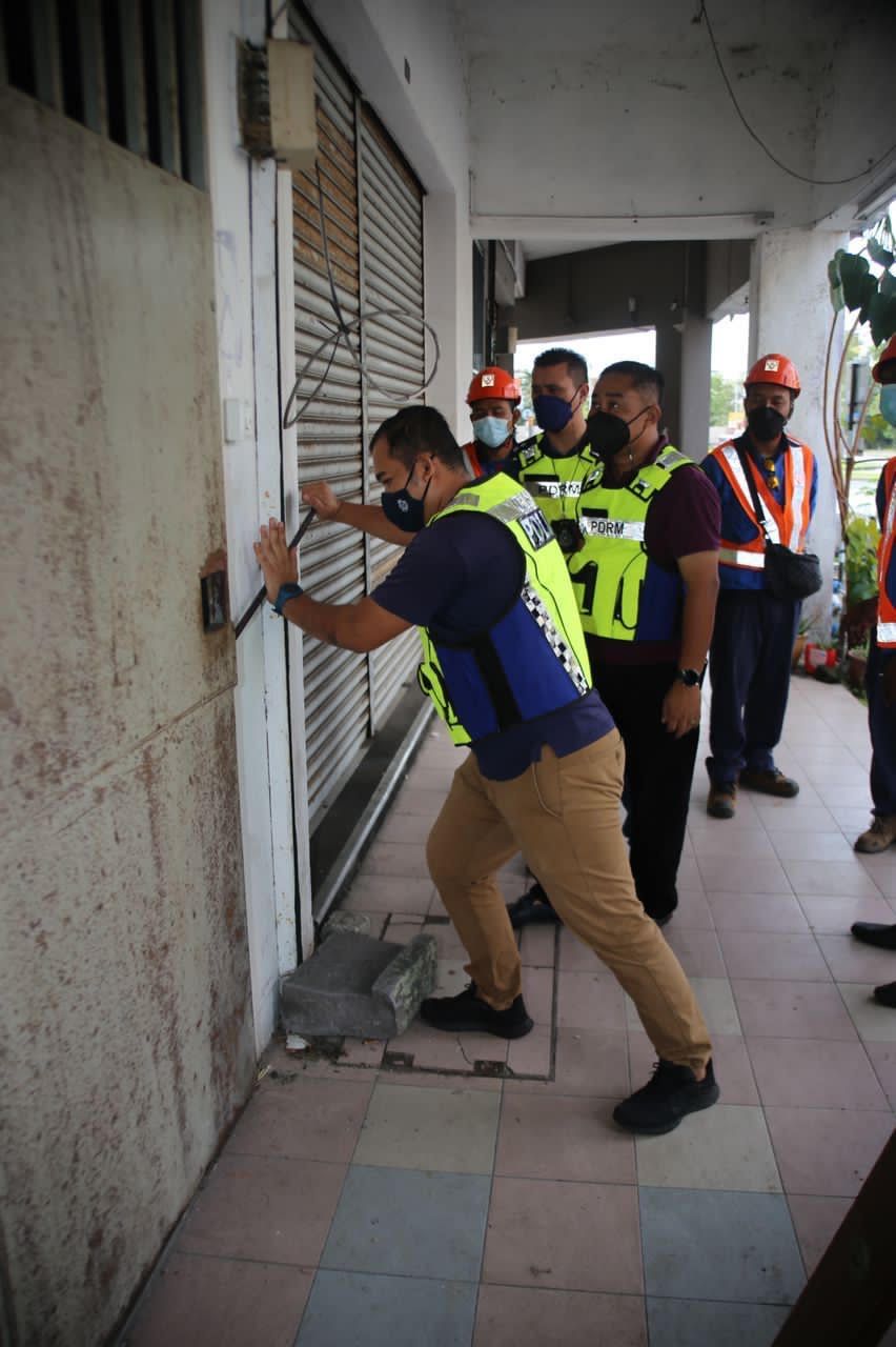 涉及线上赌博活动 加埔12单位遭断电