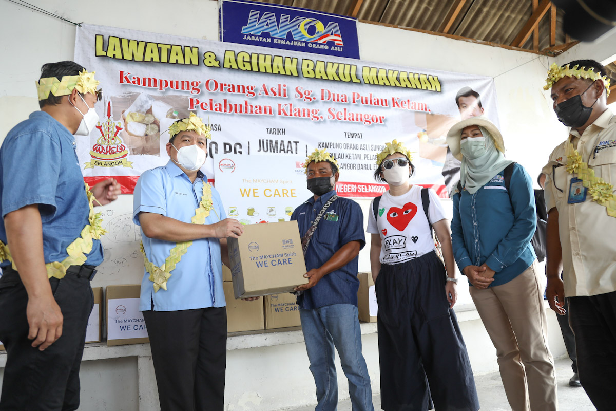 Masyarakat Orang Asli luah syukur terima bakul makanan, jimat belanja dapur