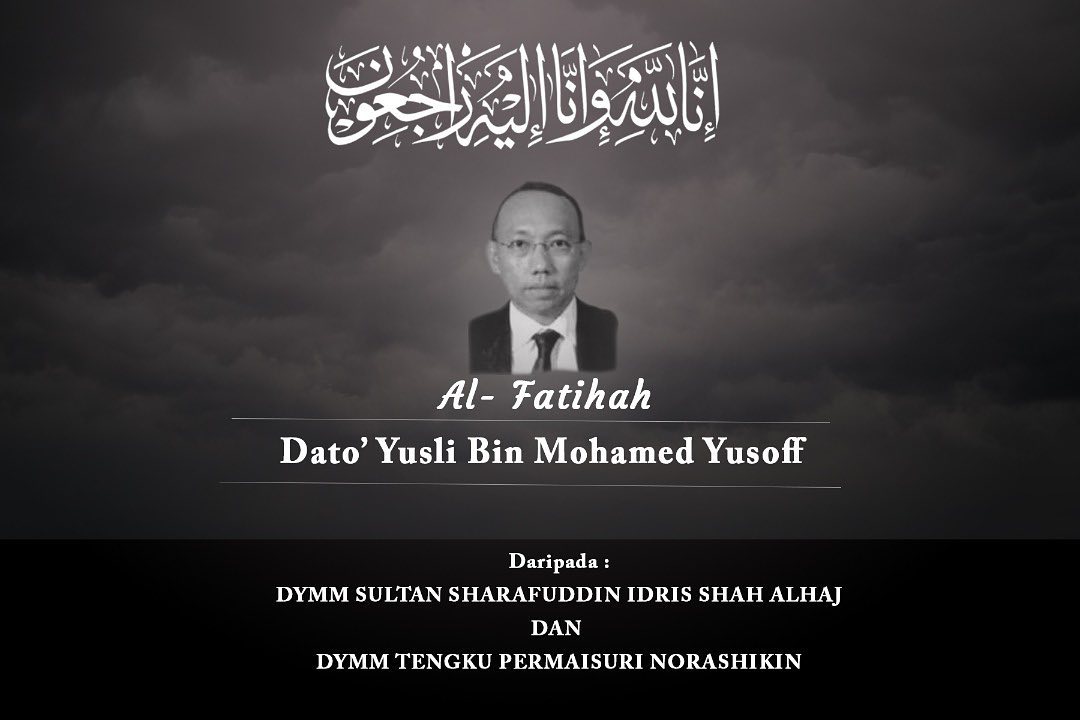 Sultan, Tengku Permaisuri zahir sedih pemergian mantan CEO Bursa