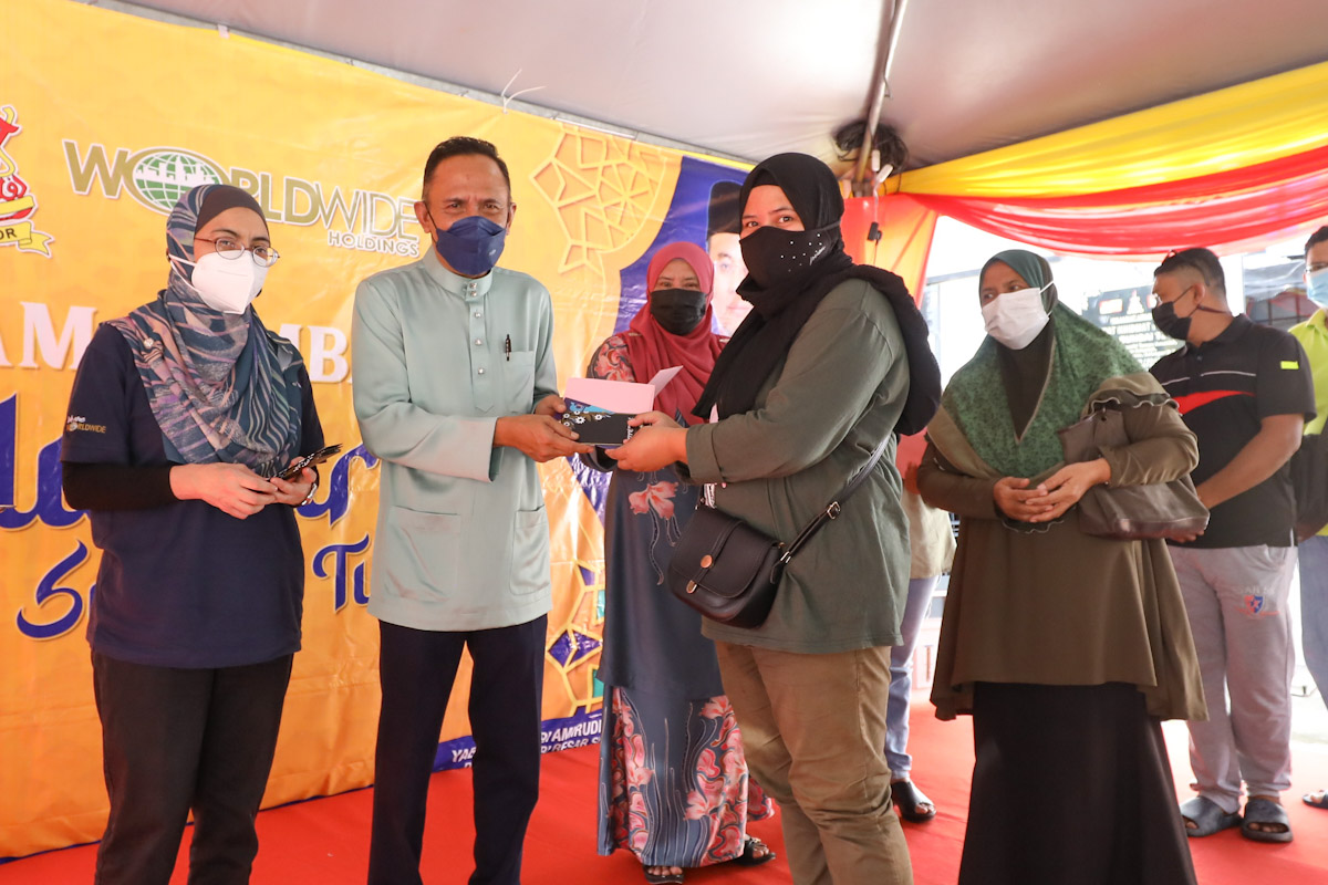 Sempena Aidilfitri, 140 orang susah di DUN Sungai Tua terima bantuan RM500