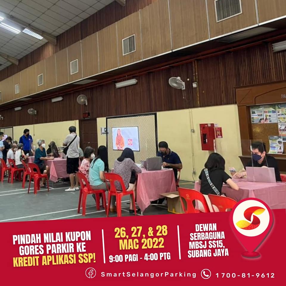 SSP: 29,391 kupon parkir gores sudah ditukar kepada e-kupon